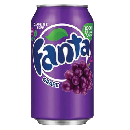Fanta Grape s hroznovou príchuťou